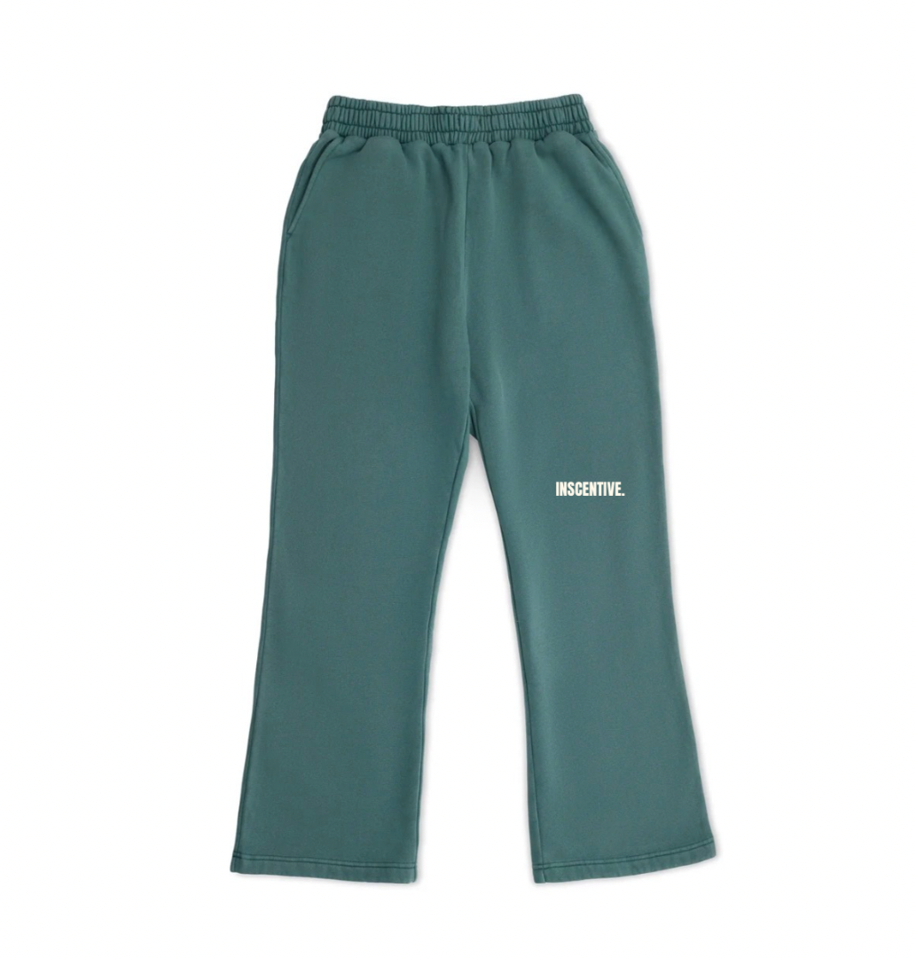 signature sage baggy sweatpants