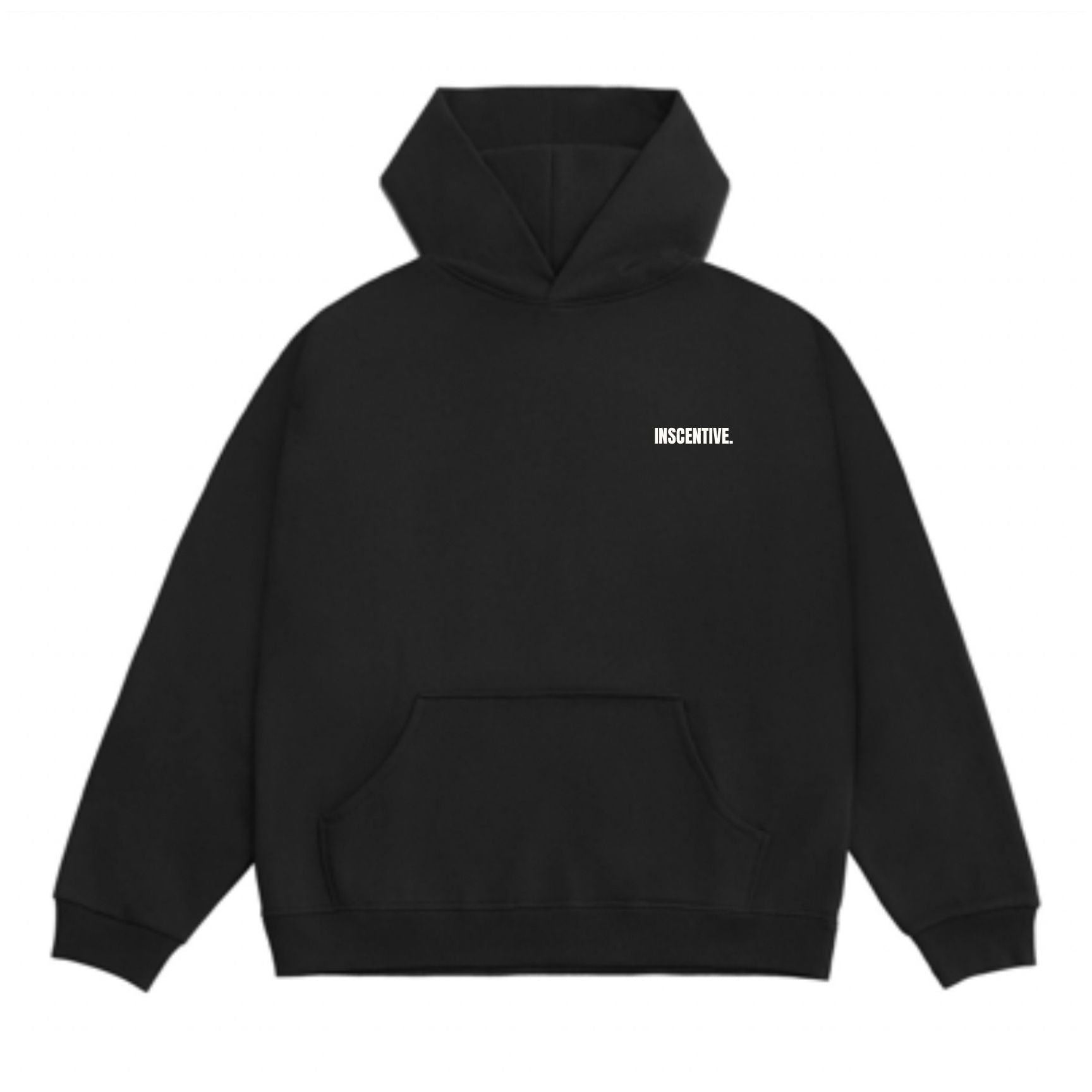 signature jet black hoodie