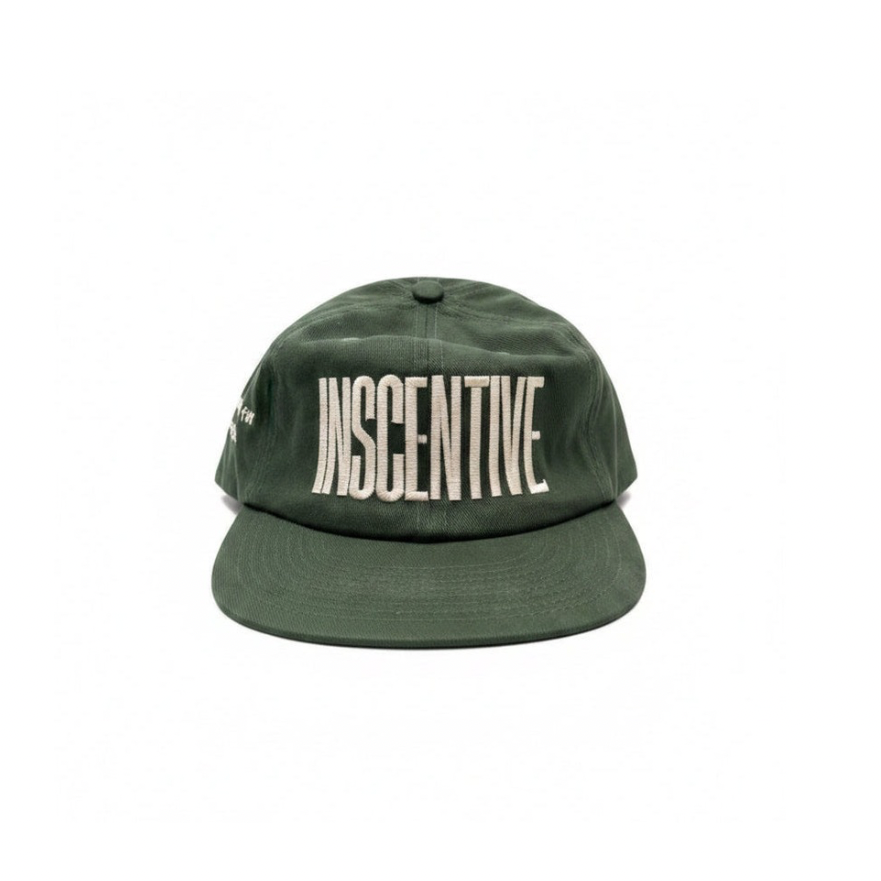 VINTAGE INSCENTIVE FOREST GREEN & CRÈME CAP