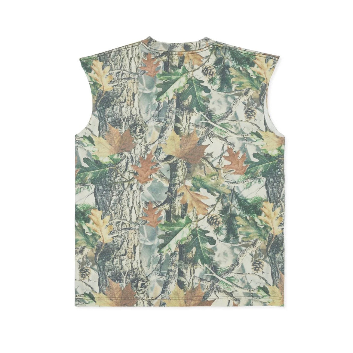 signature vintage camo cut off