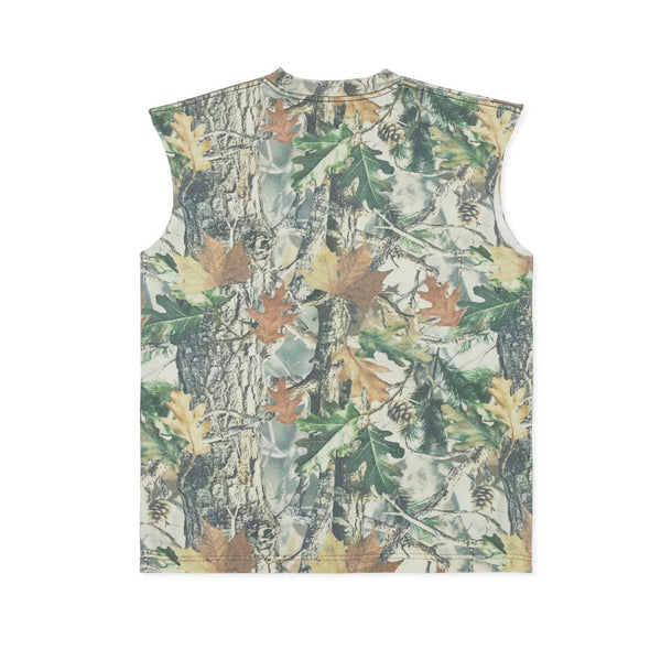 signature jumbo vintage camo cut off