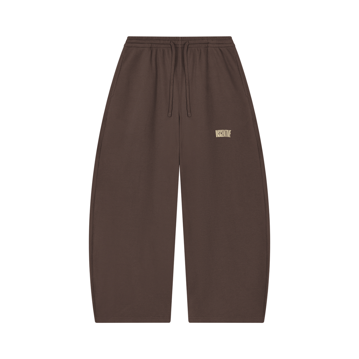 chocolate waffle knit pants