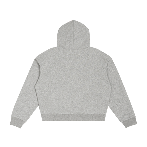 boxer zip-up hoodie