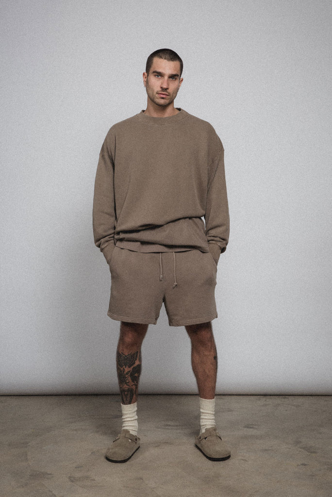 VINTAGE BROWN CREWNECK