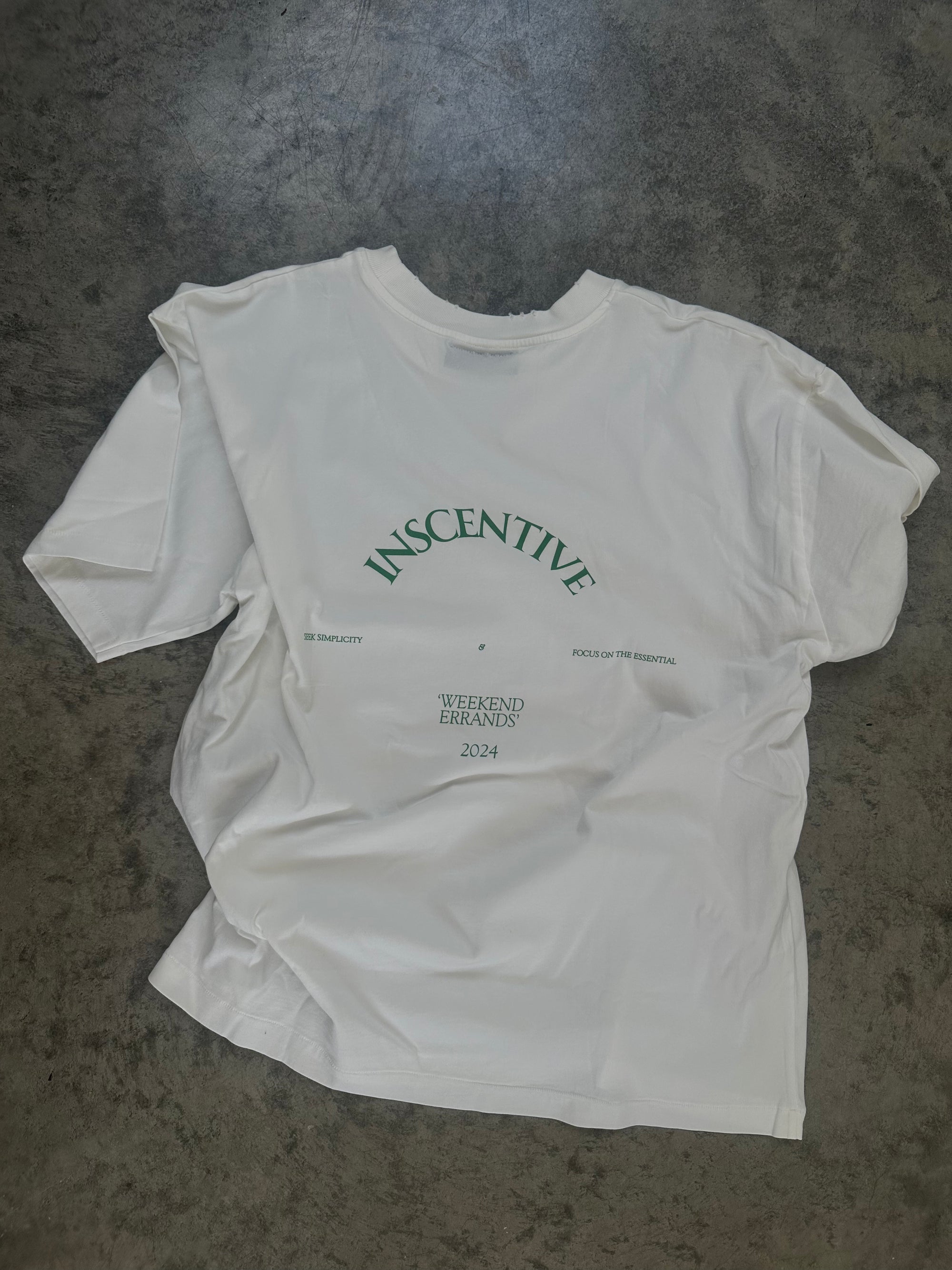 OVERSIZED VINTAGE WHITE TEE