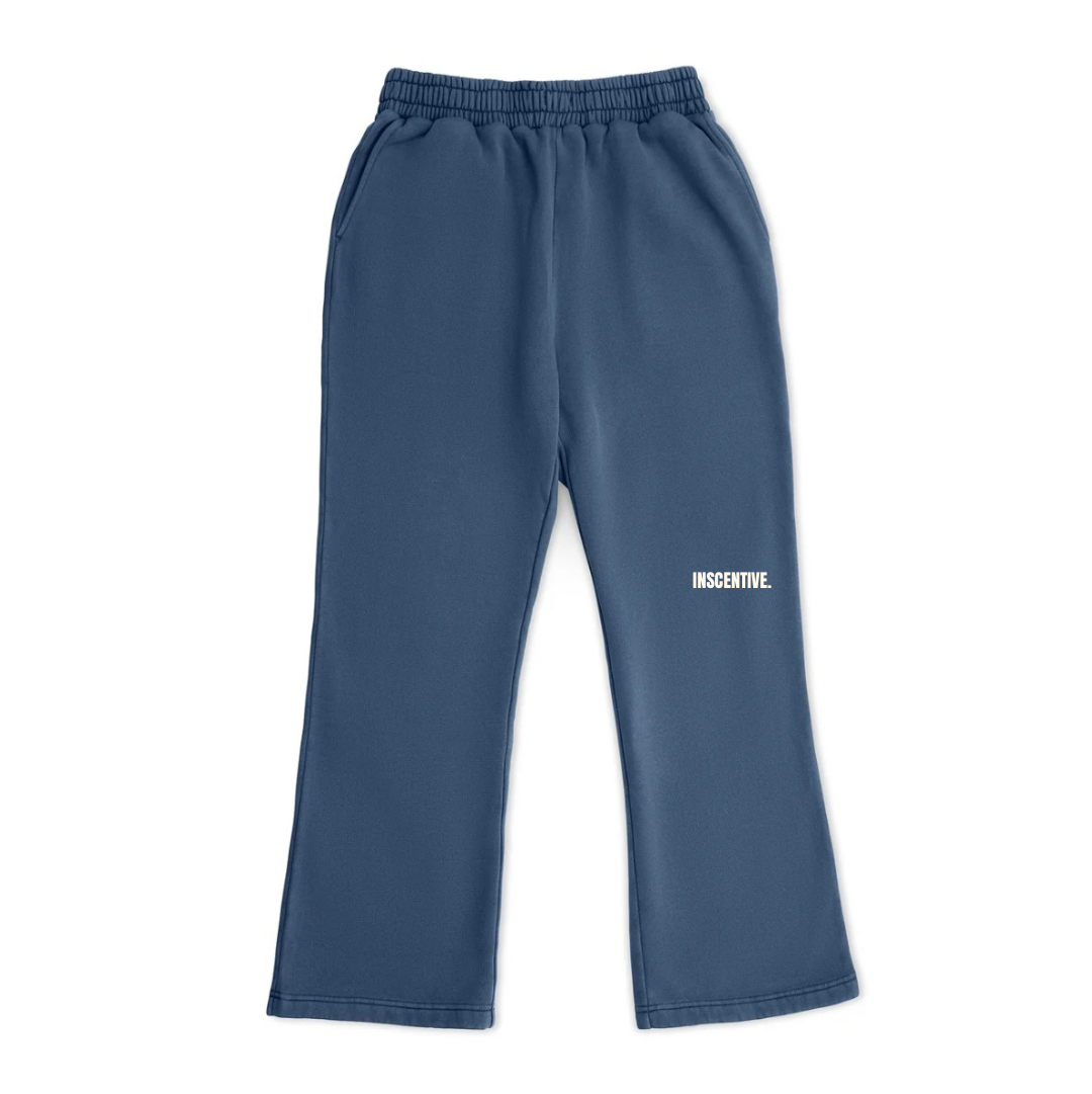 signature navy baggy sweatpants