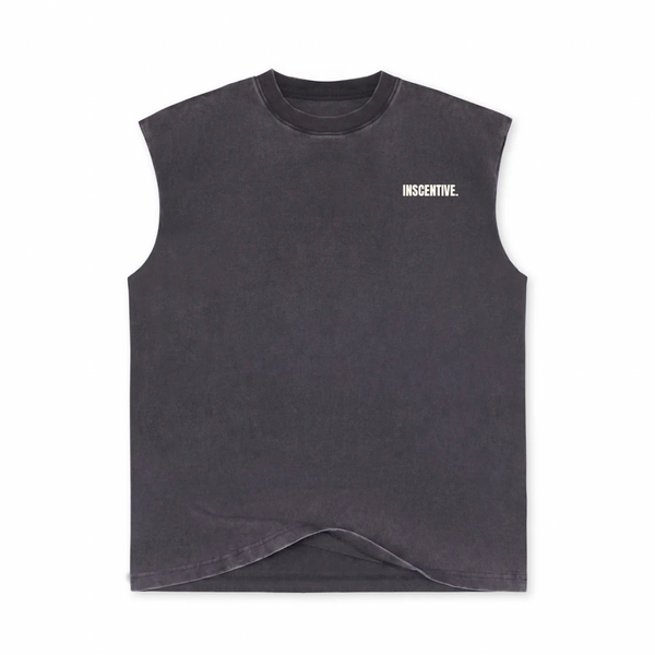 signature vintage black cut off