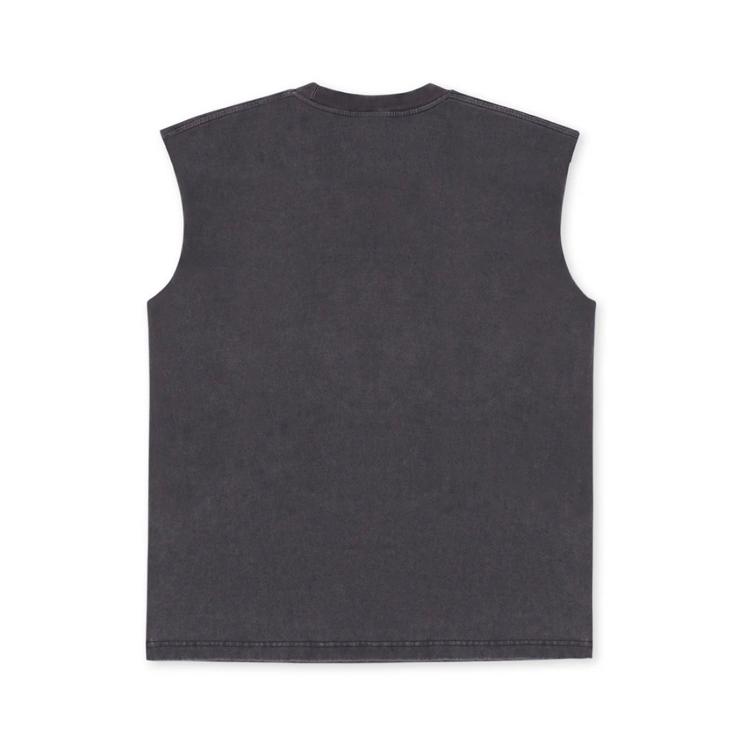 signature vintage black cut off