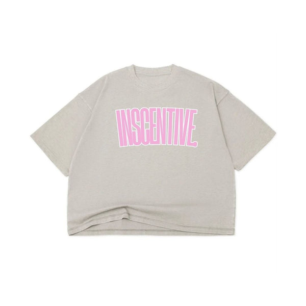 dusty pink jumbo print tee