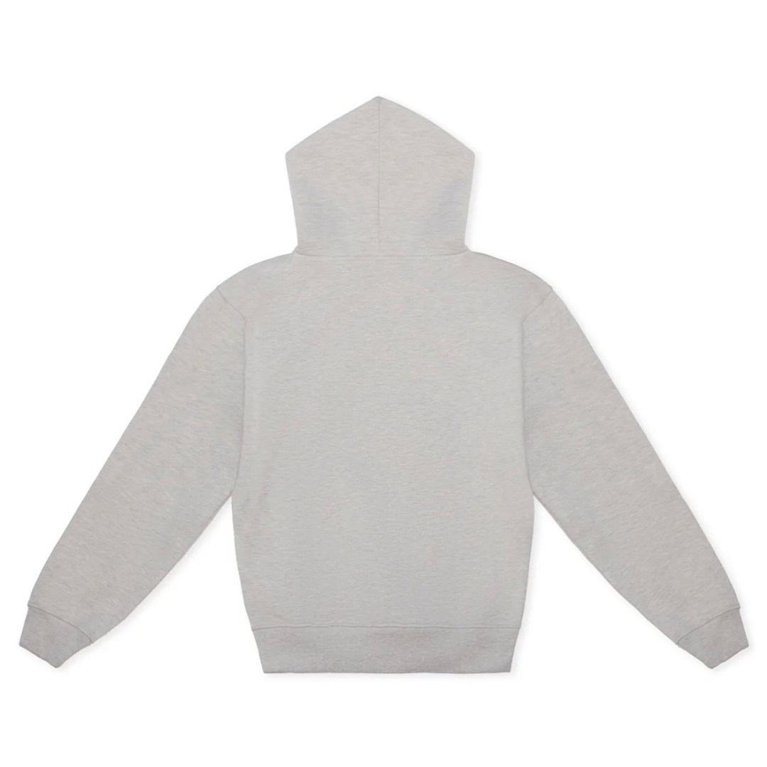 signature heather grey hoodie