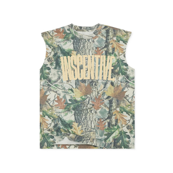 signature jumbo vintage camo cut off