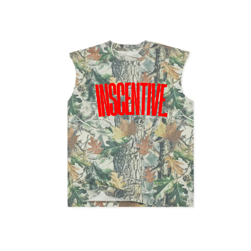 signature jumbo cherry vintage camo cut off