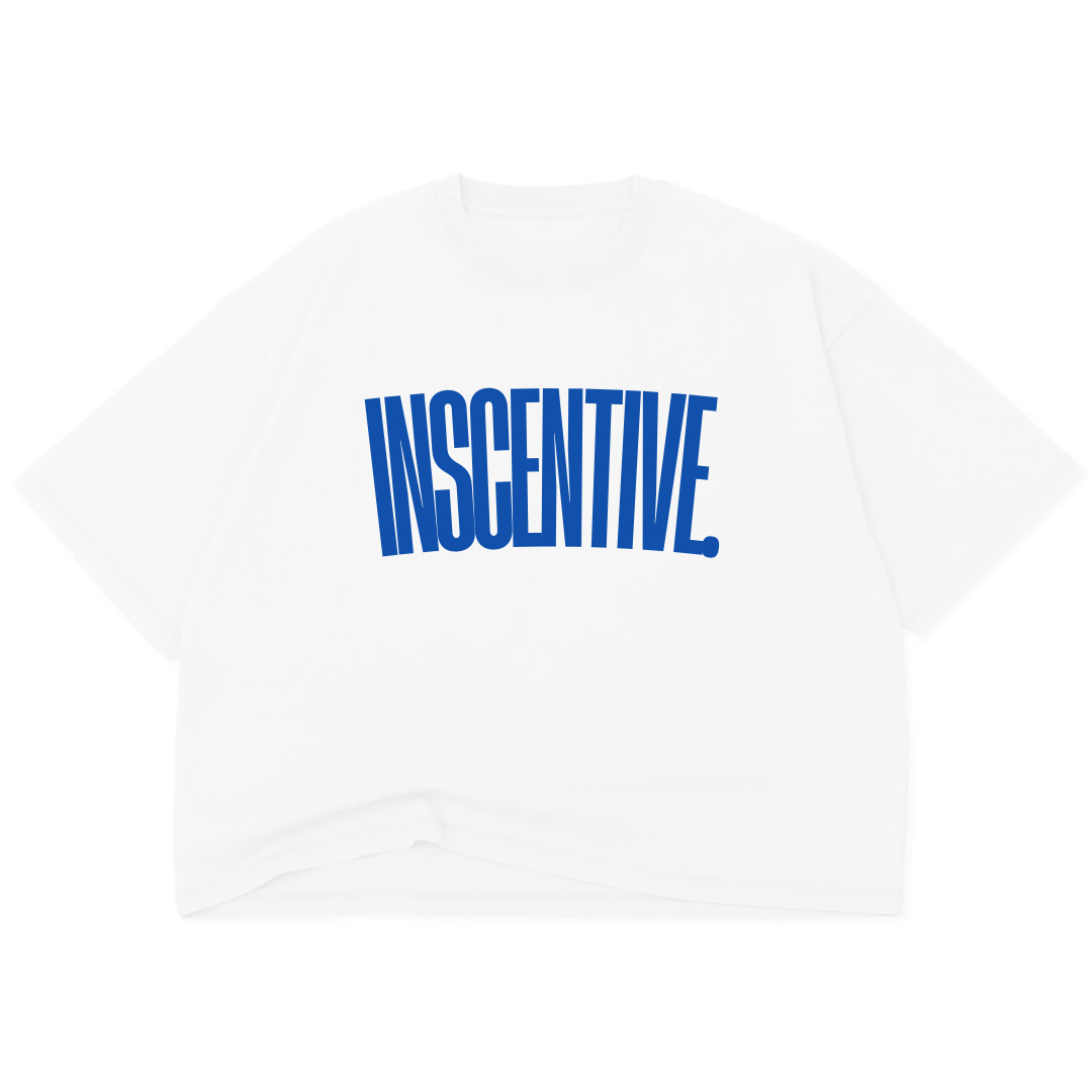 dodger blue jumbo print tee