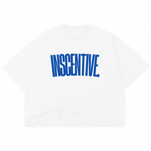 dodger blue jumbo print tee
