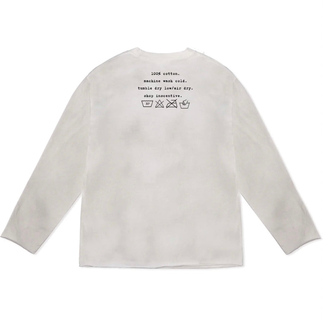 dirty white longsleeve